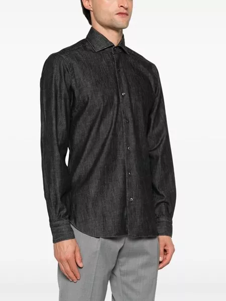 【Ｎ様】BARBA ダンディライフ カジュアルシャツ40 Barba 