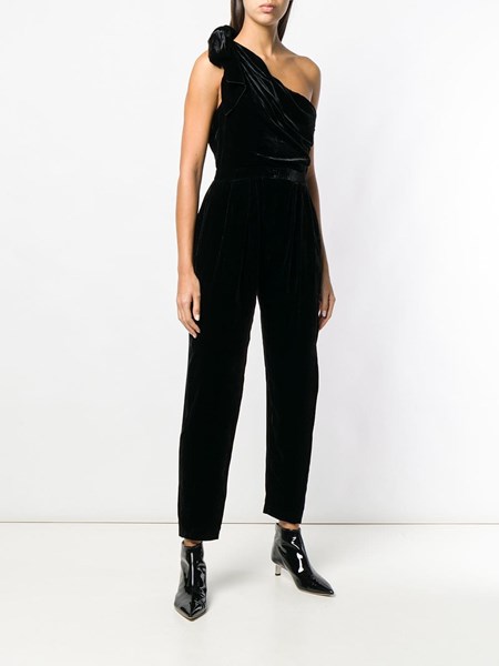 ulla johnson velvet jumpsuit