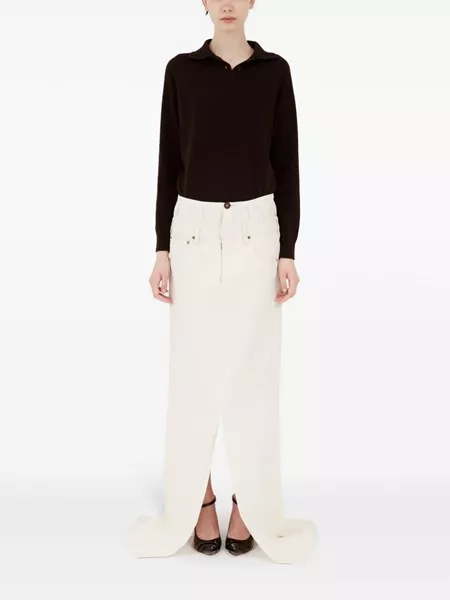 【関税＆送料込み】Maison Margiela Long Skirt Long Skirt in Black by MM6 Maison Margiela – Idlewild