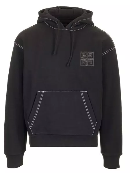 Cappuccio Felpa Givenchy Con Buchi Abbigliamento Felpa Givenchy