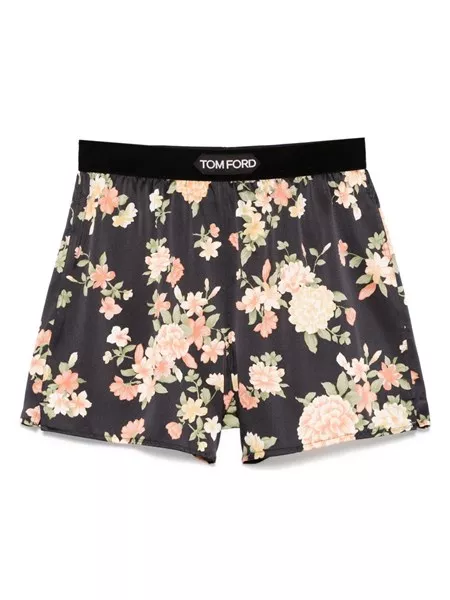Tom Ford Donna Shorts stile boxer in raso di seta | Al Duca