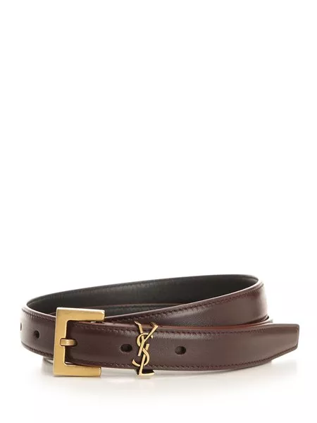 Saint Laurent Ysl logo belt for Women - US | Al Duca d'Aosta