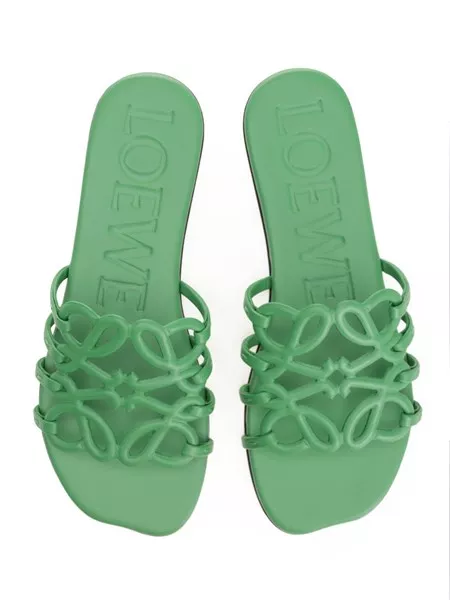 【関税&送料込】Loewe Paula'S Ibiza Sandalo Petal In Pelle V LOEWE + Paula's Ibiza Petal Anagram leather sandals | NET-A