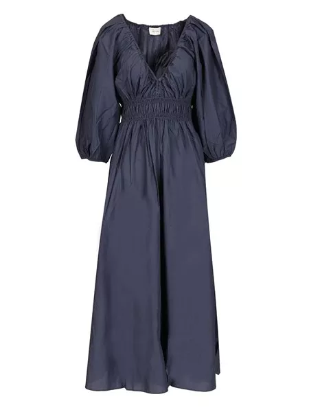 Matteau Shirred plunge button dress for Women - GB | Al Duca d'Aosta Matteau Shirred plunge button dress for Women - GB | Al Duca d'Aosta