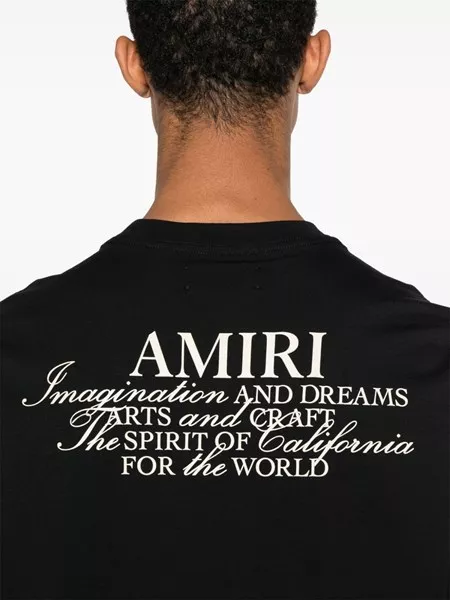 Tシャツ・カットソー Amiri Amiri spirit T-shirt AMIRI SPIRIT TEE - Ashley Blue | AMIRI