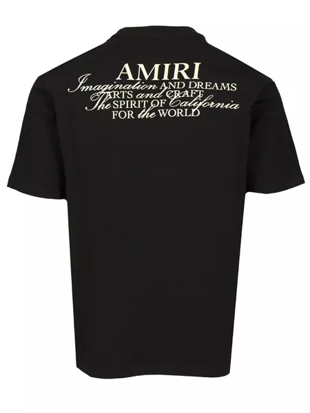 関税込☆AMIRI SPIRIT TEE Tシャツ AMIRI White 'AMIRI Spirit' T-shirt Amiri