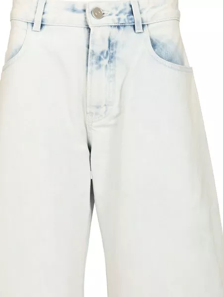 ボトムスその他 Alaia Rounded jeans in ice denim ALAÏA LIGHT BLUE HIGH WAISTED ROUND JEANS |ALAÏA US