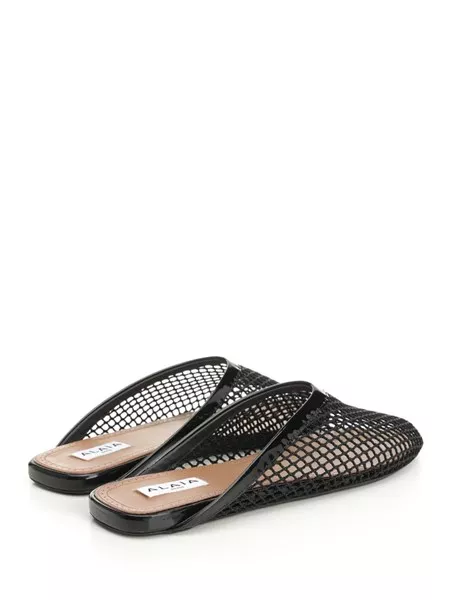 Alaïa Mesh flat mule for Women - US | Al Duca d'Aosta