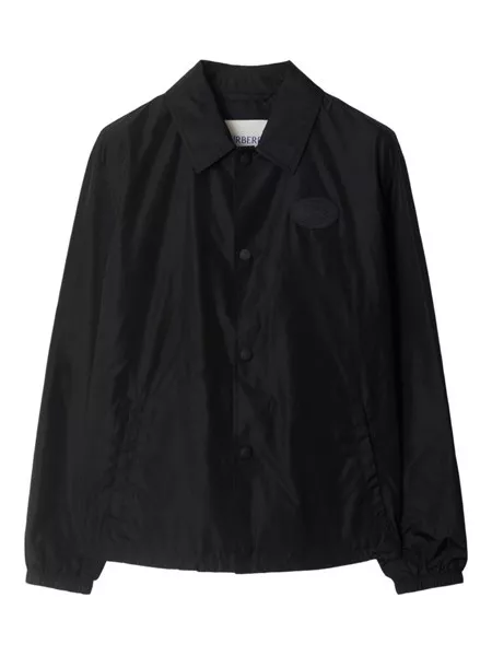 Burberry Burberry knight stamp nylon track jacket for Men