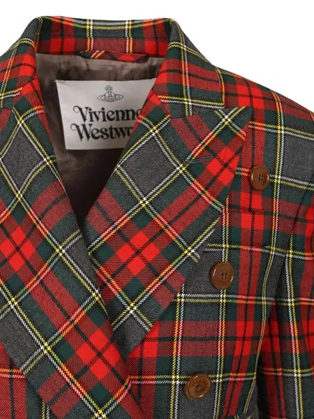 ジャケット Vivienne Westwood Tartan Cropped Blazer Vivienne Westwood Tartan cropped blazer for Women - US | Al
