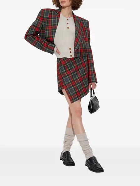 ジャケット Vivienne Westwood Tartan Cropped Blazer VIVIENNE WESTWOOD | Tartan Cropped Blazer | Women | Multi