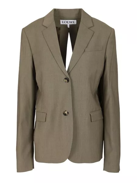 ジャケット Loewe Giacca Monopetto In Lana ジャケット Loewe Giacca Monopetto In Lana Giacca in lana