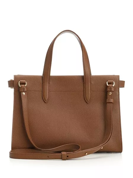 ハンドバッグ Burberry Carmel Leather Small Cotswolds Handbag Burberry Small 