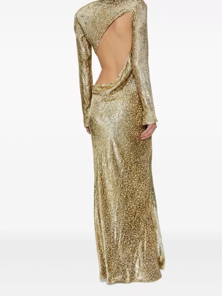 long gold dress uk ZAPAKA Women Sparkly Dark Gold Long Prom Dress A-Line V Neck Pleating Ankle  Length Evening Dress – ZAPAKA UK main image 1