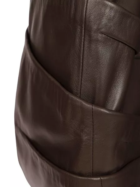 The Attico Leather mini dress for Women - US | Al Duca d'Aosta