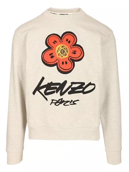 【関税&送料込】Kenzo Sweatshirt Kenzo Limited Edition Tiger Logo Embroidered Chinese New