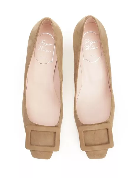 ■Roger Vivier■Trompette スクエアバックル ミュール Women's luxury shoes | Roger Vivier