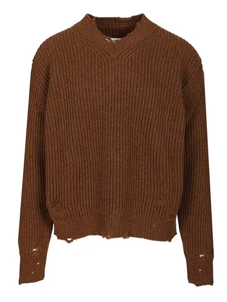 【送料&関税込】Maison Margiela Camel Wool Sweater Maison Margiela Camel wool sweater | gebnegozionline