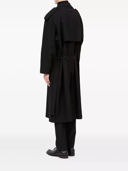 Mm6 Maison Margiela Wool trench coat for Men - US | Al Duca d'Aosta
