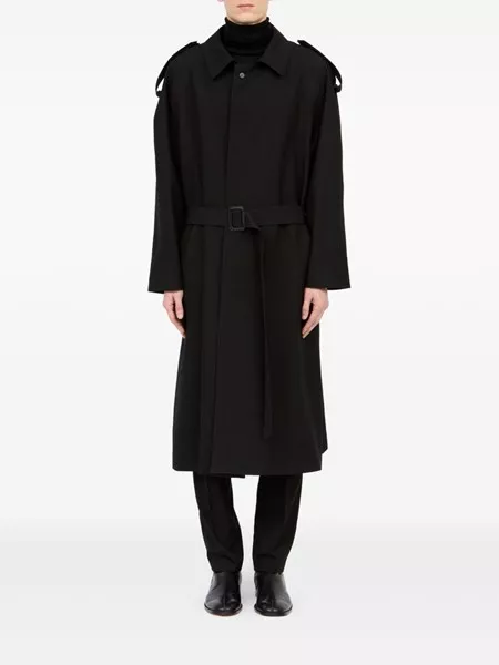 Mm6 Maison Margiela Wool trench coat for Men - US | Al Duca d'Aosta