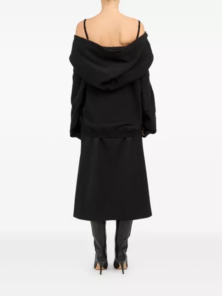 Mm6 Maison Margiela Oversized cotton hoodie for Women - US