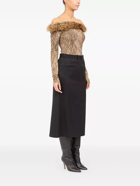 Mm6 Maison Margiela Back-to-back midi skirt for Women - US | Al