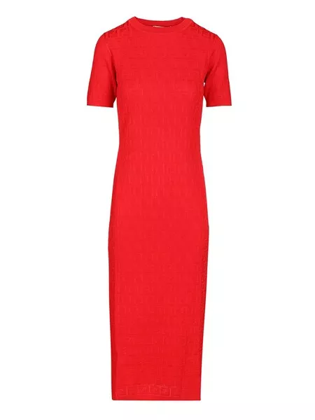 ワンピース Fendi Abito Corto M C Fendi Ff cotton and viscose dress for Women - US | Al Duca d