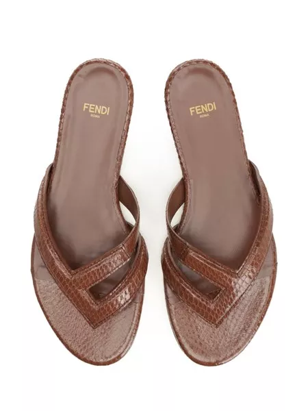 【FENDI】INFRADITO AYERS◆8Y8712AUEE Fendi Fling Pelli pregiate Marrone | Fendi
