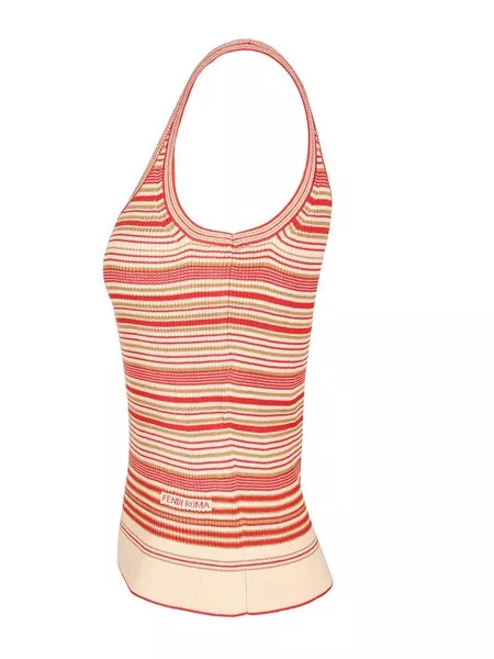 Fendi Striped silk and cotton top for Women - US | Al Duca d