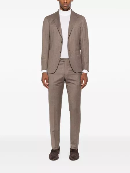 TAGLIATORE ブラウン ウール シルク スーツ 48 Tagliatore Wool and silk suit for Men - GB | Al Duca d'Aosta