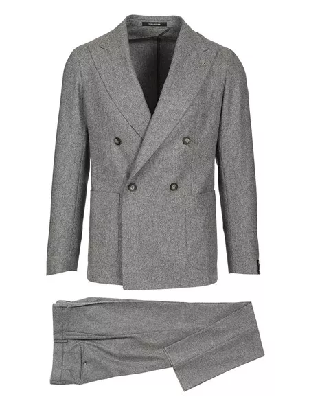 Tagliatore Super 100s wool double breasted suit for Men - US | Al