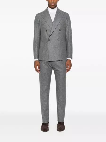 Tagliatore Super 100s wool double breasted suit for Men - US | Al