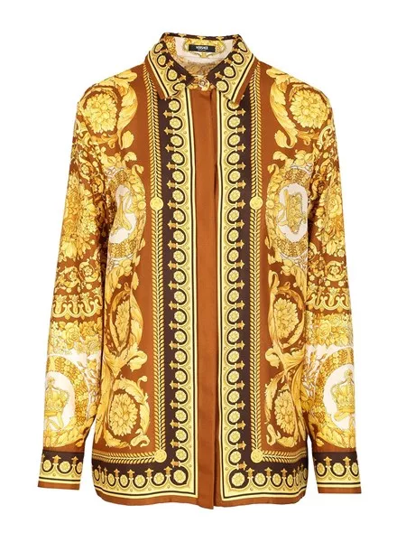 Versace Silk twill shirt for Women - US | Al Duca d'Aosta