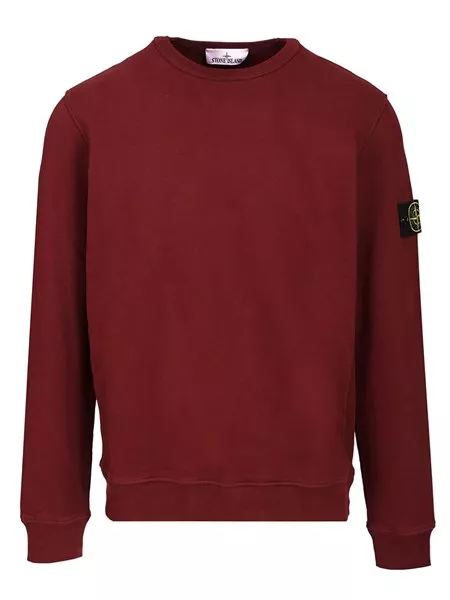 Stone Island Uomo Felpa in cotone biologico Al Duca d'Aosta