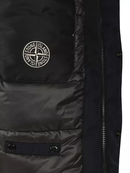 Stone Island Padded field jacket in micro twil for Men - US | Al