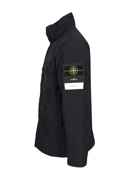 Stone Island Padded field jacket in micro twil for Men - US | Al