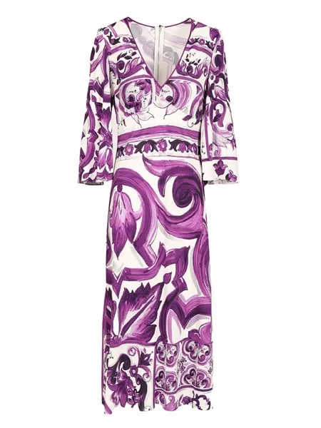 【関税&送料込】Dolce & Gabbana Abito Lungo Maiolica Dolce & Gabbana Abito lungo maiolica for Women - US | Al