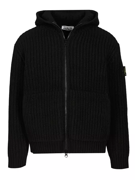 Stone Island Wool and cashmere hooded cardigan for Men - US | Al