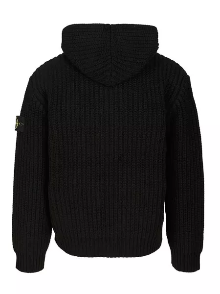 Stone Island Wool and cashmere hooded cardigan for Men - US | Al