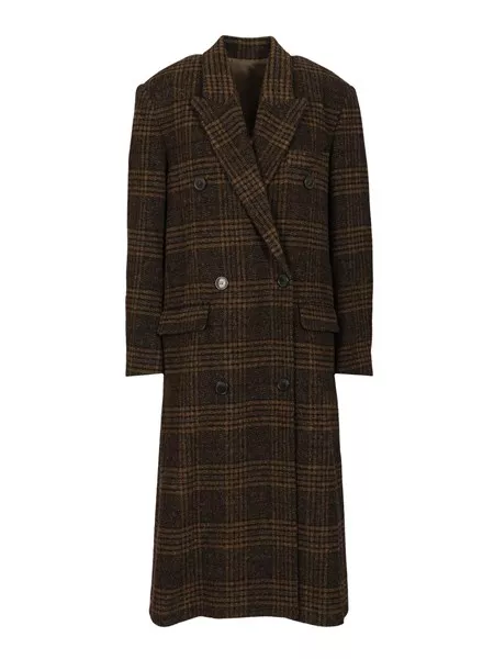コート MARANT ETOILE CAPPOTTO DOPPIOPETTO LEXANA IN LANA Gray Lexana double-breasted wool-blend coat | MARANT ÉTOILE