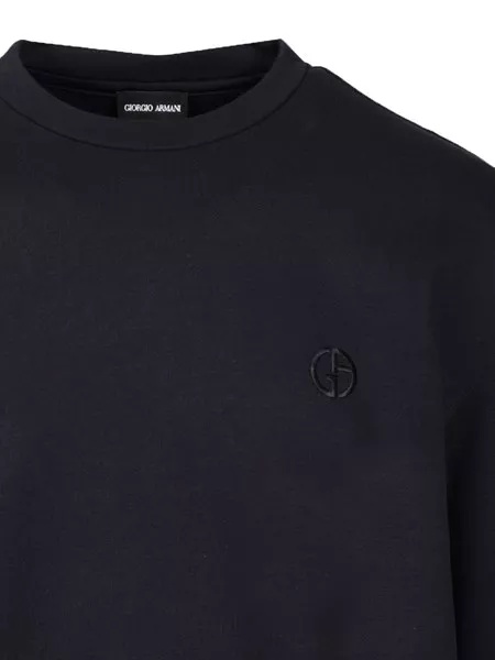 Giorgio Armani Cotton cashmere sweatshirt for Men - GB | Al Duca d
