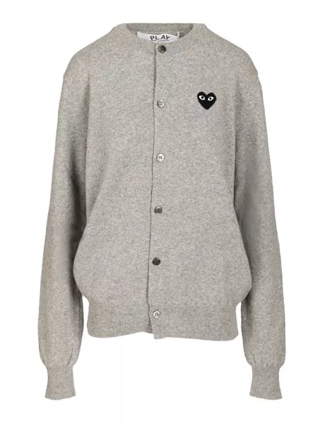 Comme Des Garcons Play Wool cardigan for Unisex - GB | Al Duca d'Aosta