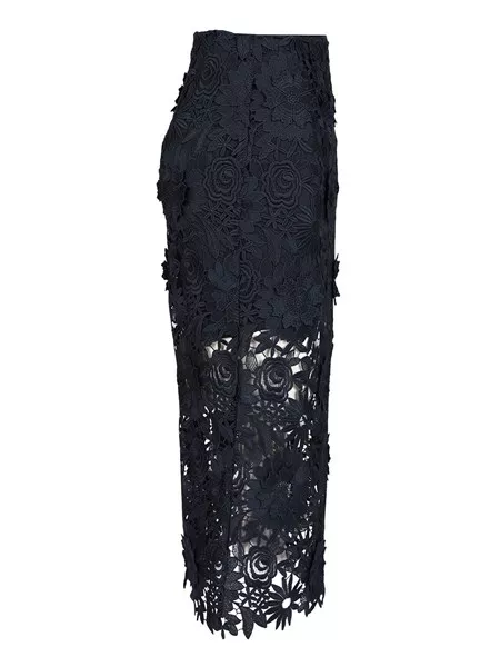 スカート ROTATE FW25 '3D Lace' skirt (1150341725 1725) Rotate 3d lace pencil skirt for Women - TW | Al Duca d'Aosta