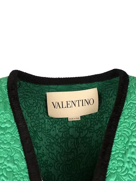 Valentino Garavani Après l'hiver floral matelasse jacket for