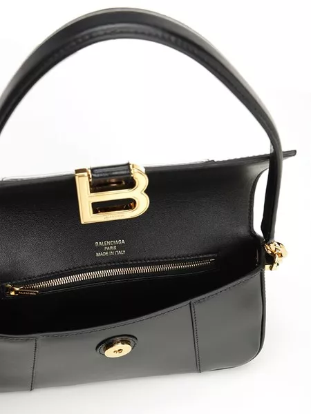 ショルダーバッグ・ポシェット BALENCIAGA 'Hourglass' small shoulder bag Women's Hourglass Handbag Small in Black | Balenciaga US