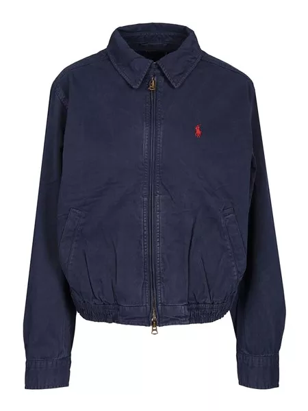 美品 POLO Ralph Lauren TWILL BOMBER JACKET Polo Ralph Lauren Cotton twill bomber jacket for Women - US