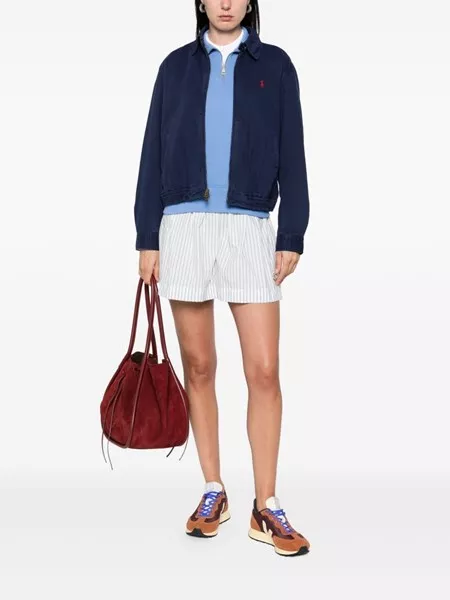 美品 POLO Ralph Lauren TWILL BOMBER JACKET Twill Bomber Jacket