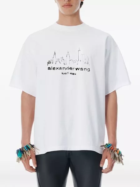 Alexander Wang ニューヨーク地図Tシャツ ALEXANDER WANG (アレキサンダー ワン)商品ページ - NY Map Tee
