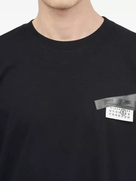 MM6 Maison Margiela Mystery Man Tシャツ MM6 MAISON MARGIELA White T-shirt with logo S52GC0323 S23588
