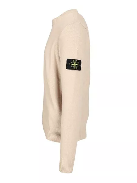 Stone Island Lambswool crewneck sweater for Men - US | Al Duca d'Aosta